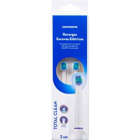 Recarga Escova Elétrica Total Clean Continente 2 Un