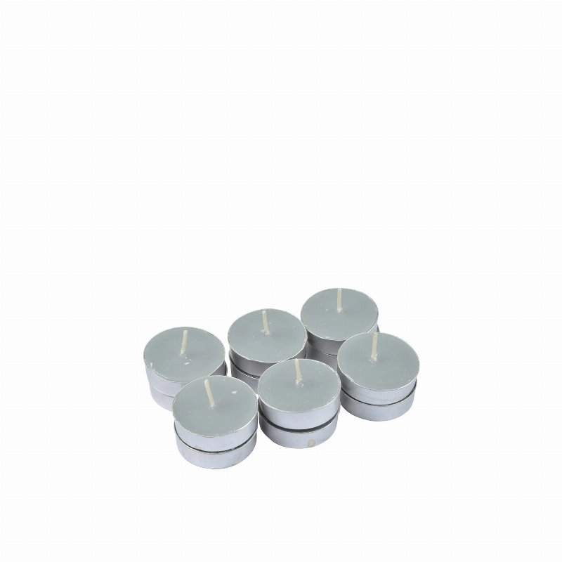 Hkh Conjunto 12 Tealights Flor De Algodão