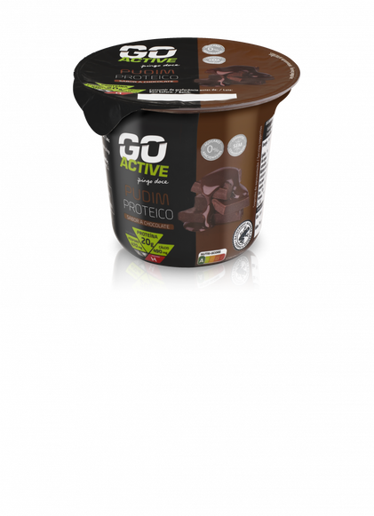 Pudim Proteico De Chocolate Go Active 0.2Kg