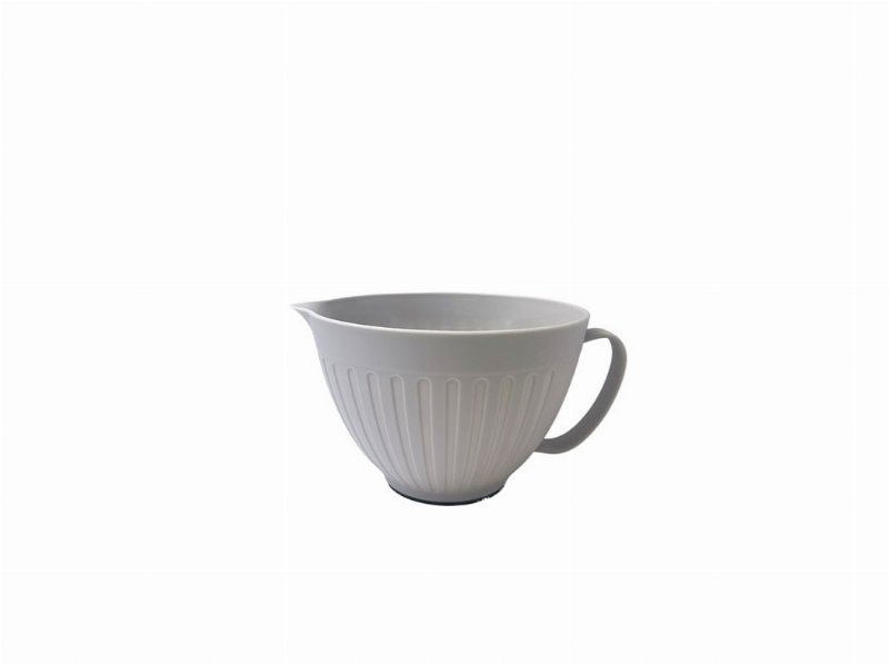 Taça Plástico Actuel Cinza 25Cm / 2.3 l
