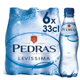 Água Com Gás Levíssima Pedras Salgadas 6 X 33 cl