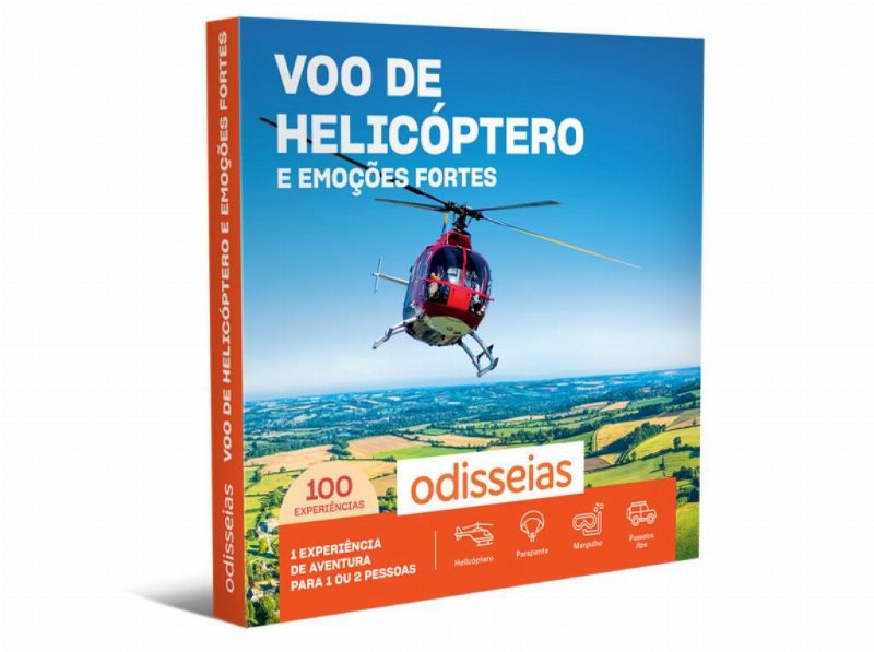 Aventura Odisseias - Voo De Helicóptero E Emoções Fortes