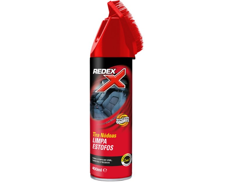 Limpa Estofos Redex Com Escova 400 ml