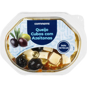 Queijo Com Azeitonas Para Saladas Continente 100 gr