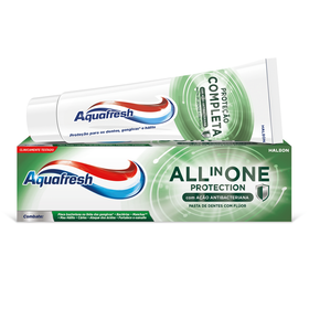 Pasta De Dentes Proteção Completa Ação Antibacteriana Aquafresh 75 ml