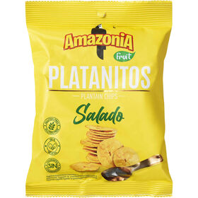 Snack De Banana Platanitos Salgados Amazonia 75 gr
