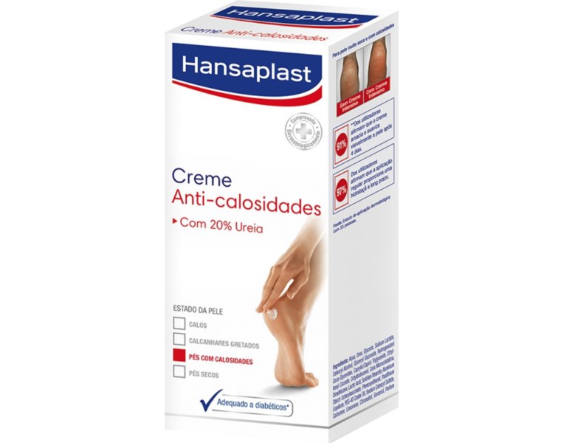 Creme Hansaplast Intensivo Anti-Calosidades 75 ml
