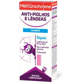Champô Antipiolhos E Lêndeas Criança Mercurochrome 125 ml