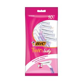 Lâminas Descartáveis Twin Lady Bic 10 Un