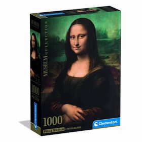 Clementoni - Puzzle Museum Collection Monalisa 1000 Peças