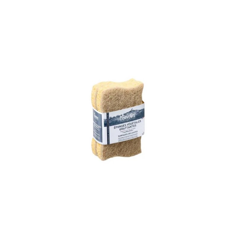 Esponja Vegetal Esfregão Superfícies Delicadas 2 Un