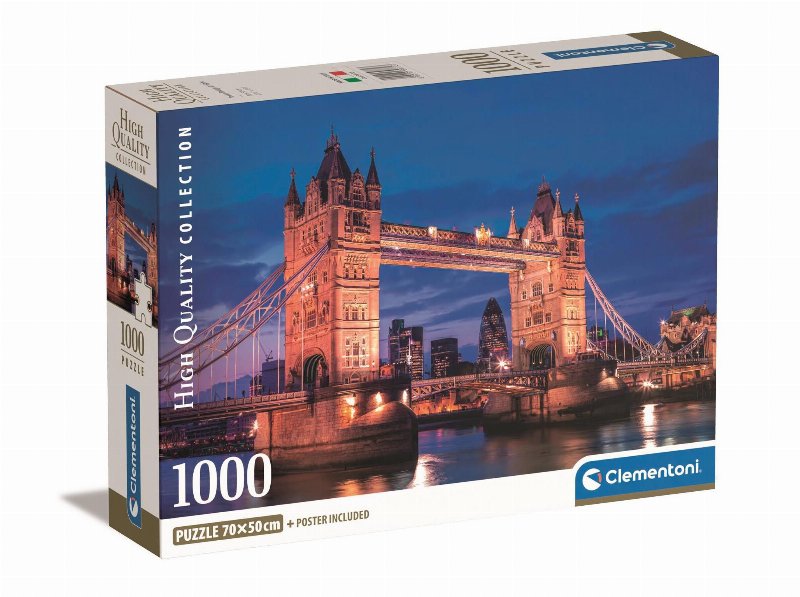Puzzle Tower Bridge Clementoni 1000 Peças