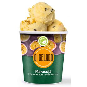 O Gelado Maracujá Vegan 460 ml