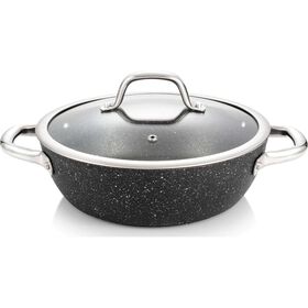 Frigideira Com Tampa President Stone 24Cm Tescoma