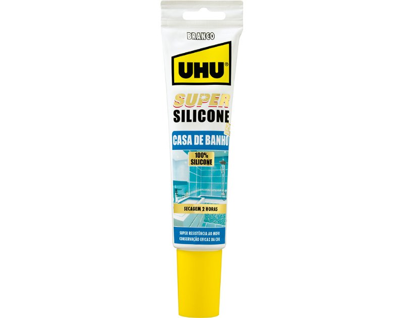 Super Silicone Uhu Casa Banho Branco 150 ml