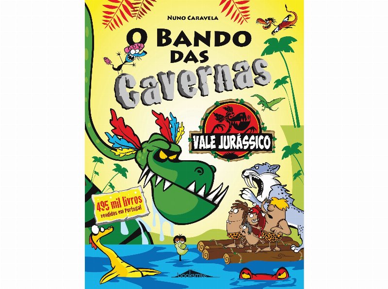Livro O Bando Das Cavernas 25 Vale Jurássico