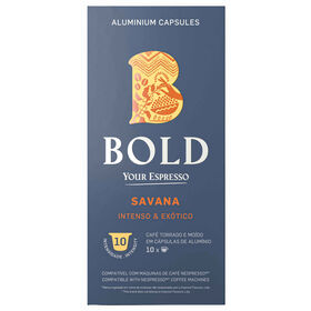 Cápsulas De Café Savana Int 12 Bold 10 Un