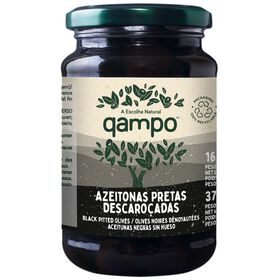 Azeitona Preta Descaroçada Oxidada Qampo 160 gr