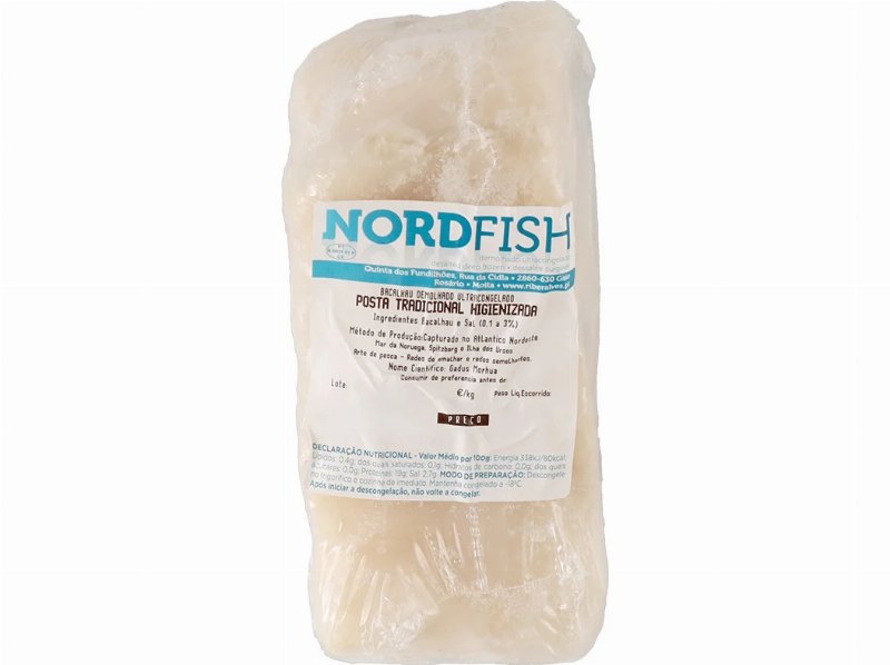 Posta Tradicional De Bacalhau Ultracongelada Nordfish Kg