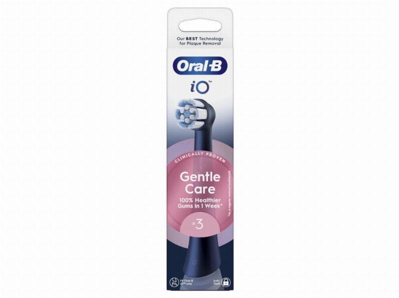 Recarga Oral-B Io Gentle Care Preta 3 Unidades