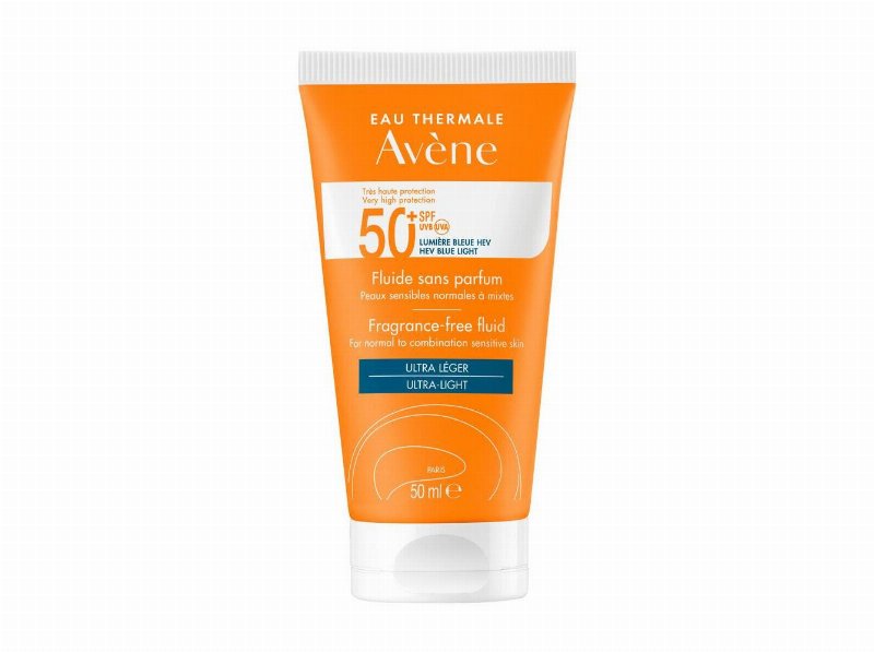 Fluído Avene Solar S/Perfume Spf 50+ 50 ml