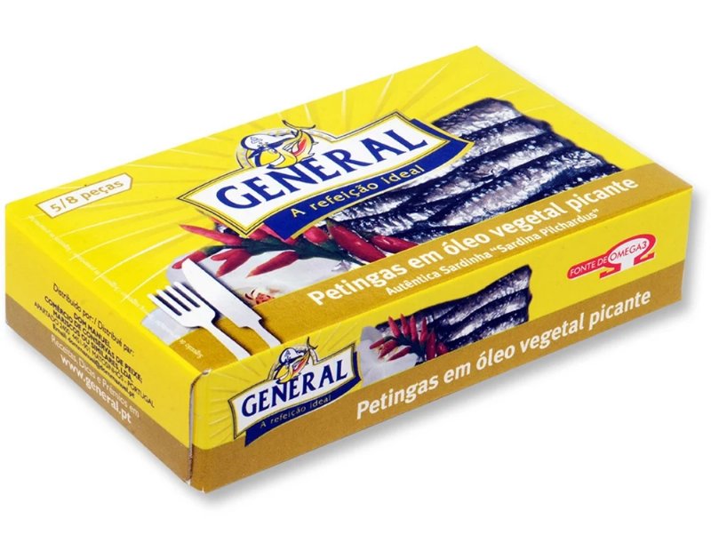 Petinga General Em Óleo Com Piri-Piri 90(63)G
