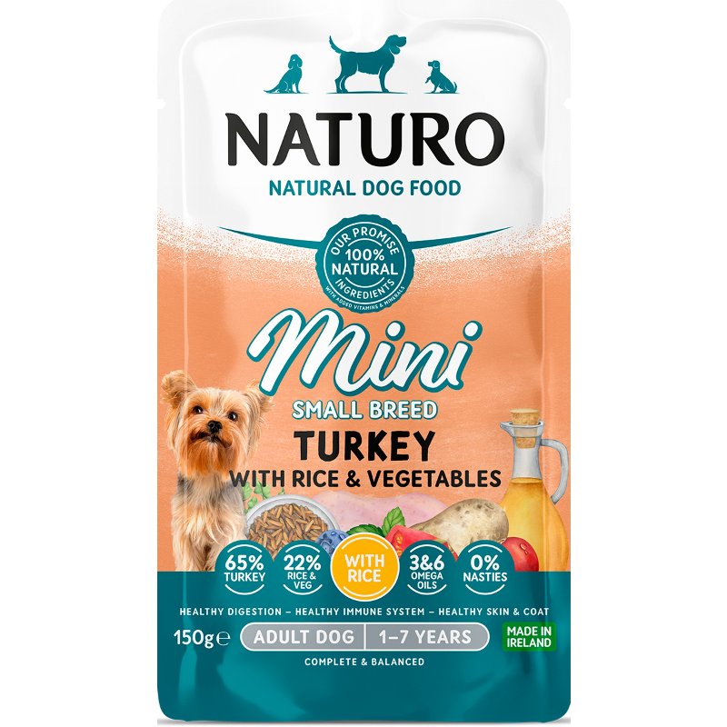 Alimento Húmido Para Cão Peru E Arroz 150 g