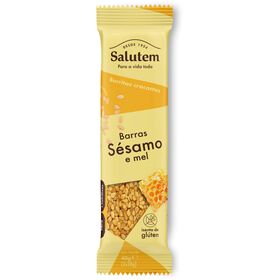 Barra De Sésamo E Mel Sem Glúten Salutem 40 gr