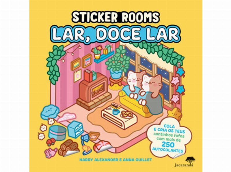 Livro Lar Doce Lar - Sticker Rooms