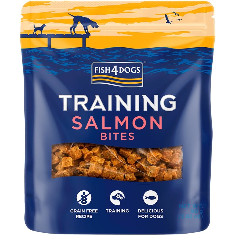 Snack Para Cão Adulto Treino Sabor Salmão 150 g
