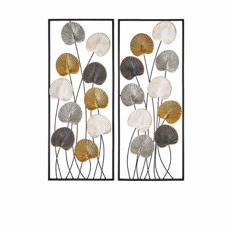 Hkh Painel Decorativo Em Metal 35 X 90 Cm