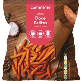 Batata Doce Palitos Continente 500 gr