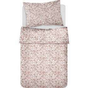 Conjunto Lençóis Algodão Índia Rosa Kasa