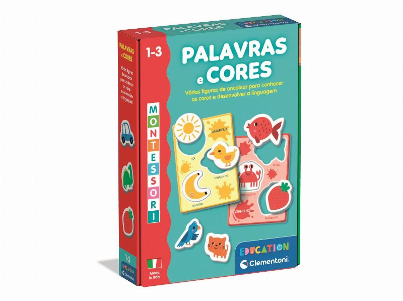 Palavras E Cores Clementoni