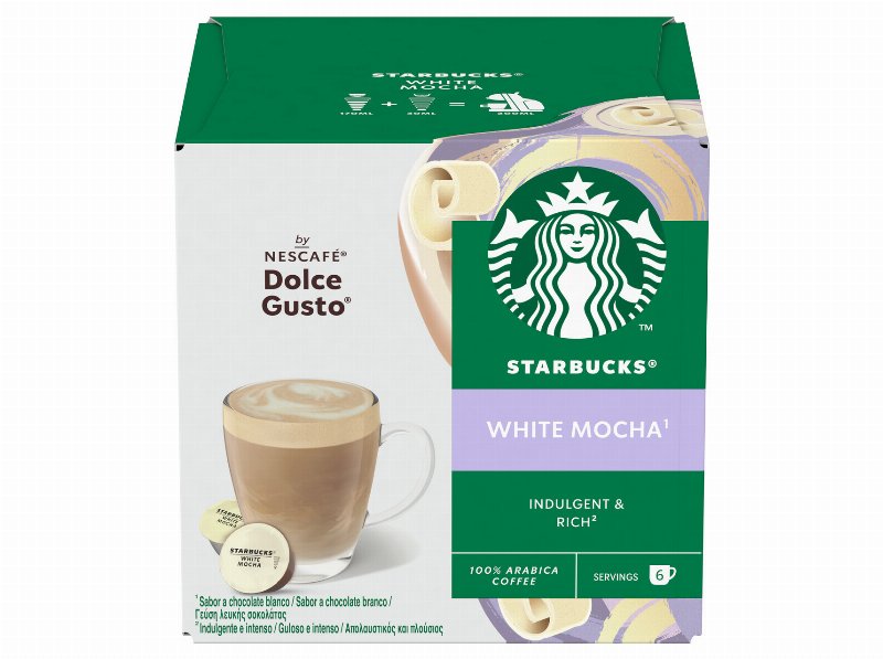 Capsulas Starbucks Ndg White Mocha 6 Un