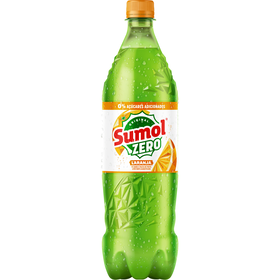 Refrigerante Com Gás Laranja Sem Açúcar Sumol 1 Lt