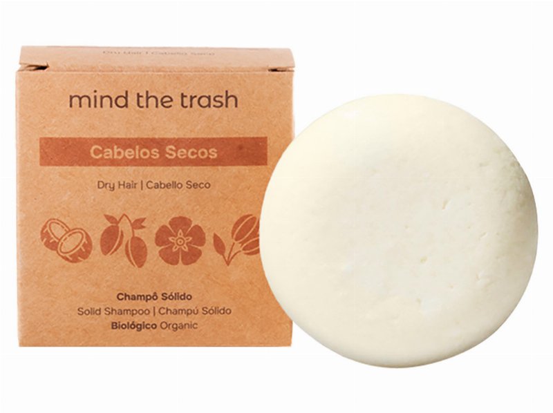 Champô Mind The Trash Sólido Cabelos Secos 80 g
