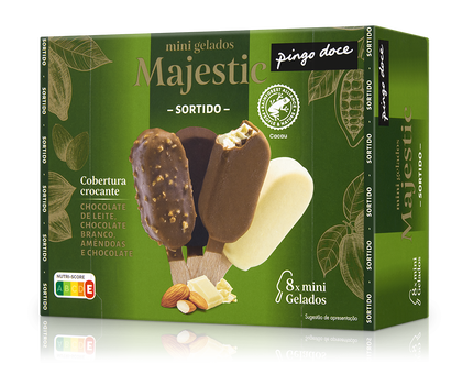 Gelados Mini Majestic Mix Pingo Doce 0.48L