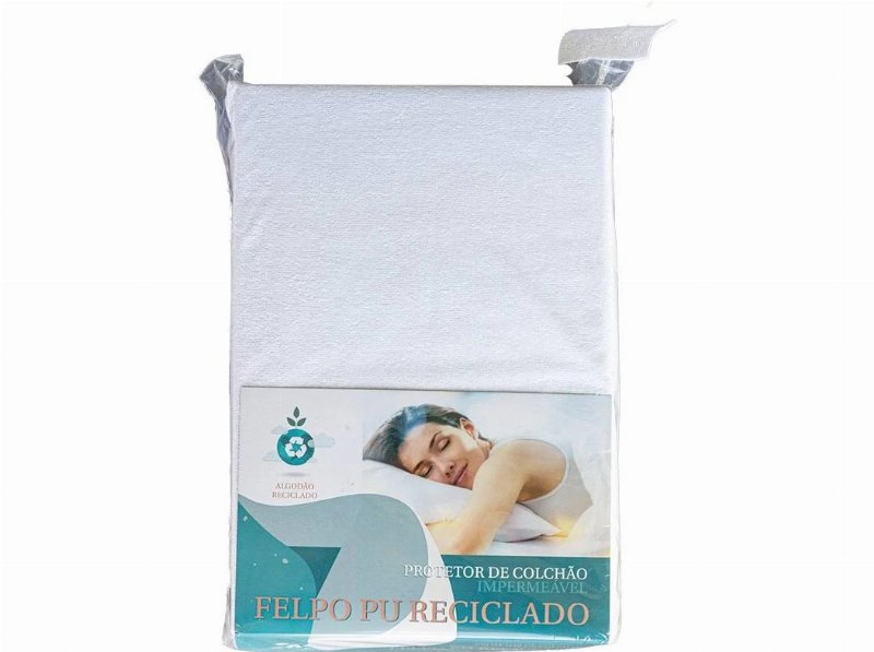 Protetor Colchao Impermeavel Felpo Pu Reciclado 180X200