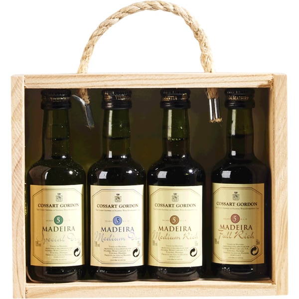 Vinho Da Madeira 4 Miniaturas 5 cl