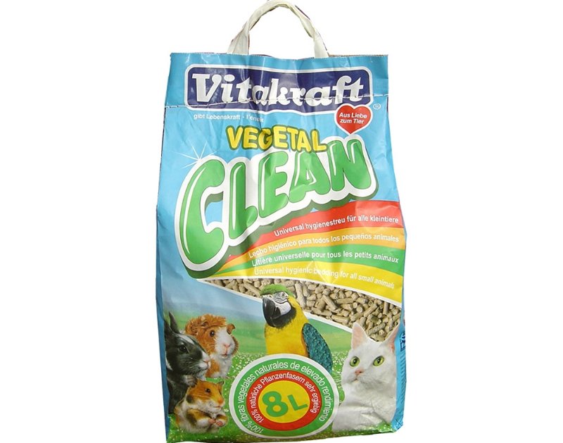 Absorvente Animais Vitakraft Vegetal Universal 8 l
