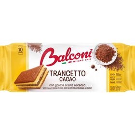 Bolo Trancetto Com Recheio Cacau Balconi 280 gr
