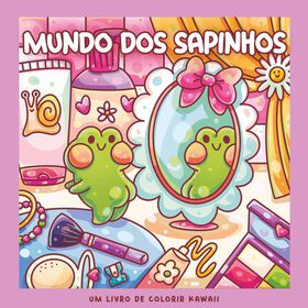Mundo Dos Sapinhos (Livro De Colorir) De Miss Kitsch