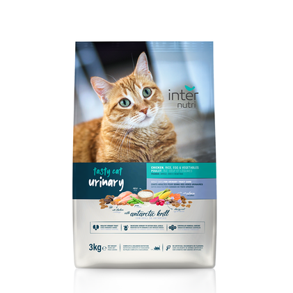 Comida Seca Para Gato Trato Urinário Com Frango Internutri 3Kg