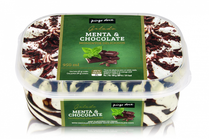 Gelado Menta E Chocolate Pingo Doce 0.95L