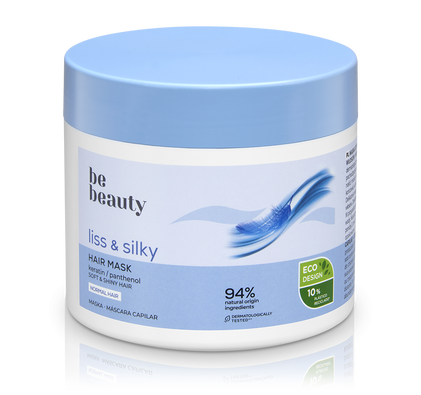 Máscara Cabelo Liso E Sedoso Be Beauty 0.4L