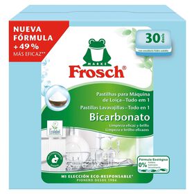 Detergente Máquina Loiça Pastilhas Bicarbonato Frosch