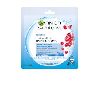 Máscara Facial De Tecido Hidratante E Revitalizante Garnier Skin Active 1 Un