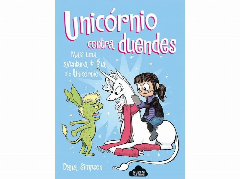 Livro Bia E O Unicórnio Com Duendes Dama Simpson