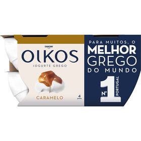 Iogurte Grego Caramelo Oikos Danone 440 gr (4 Un)